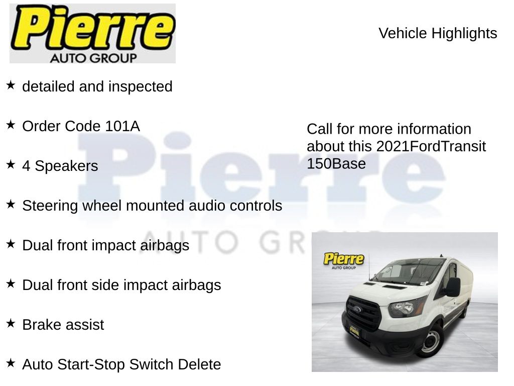 2021 Ford Transit Van Base - Photo 7