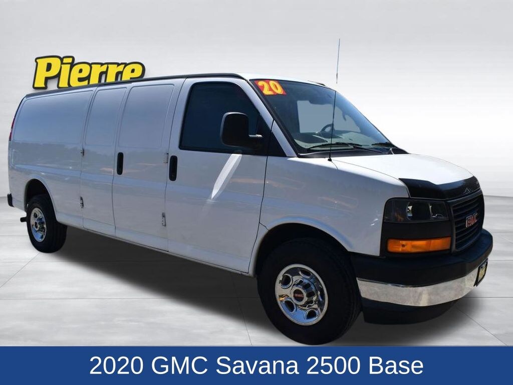 Used 2020 GMC Savana 2500 Work Van Van Extended Cargo Van