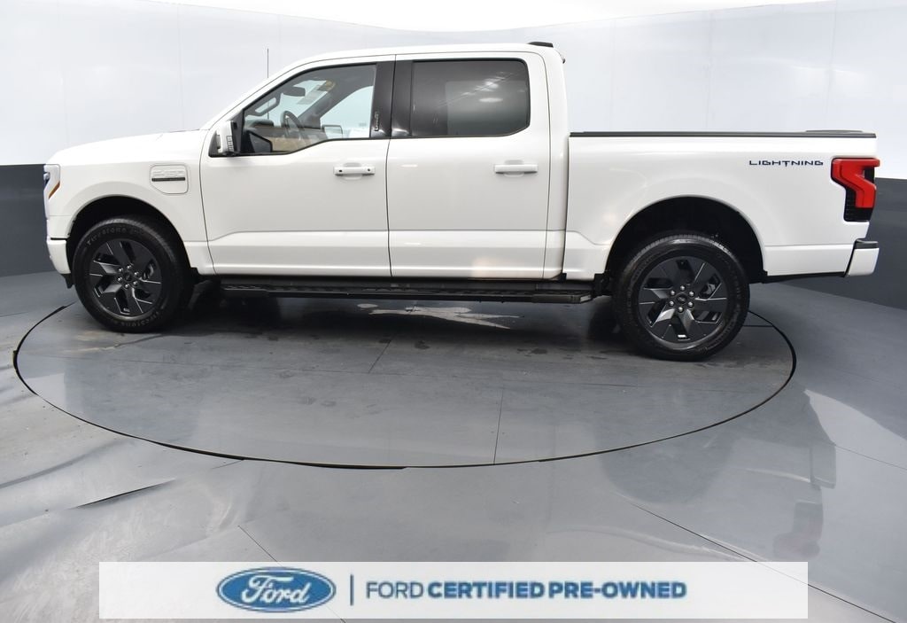 Certified 2023 Ford F-150 Lightning Lariat Truck SuperCrew Cab
