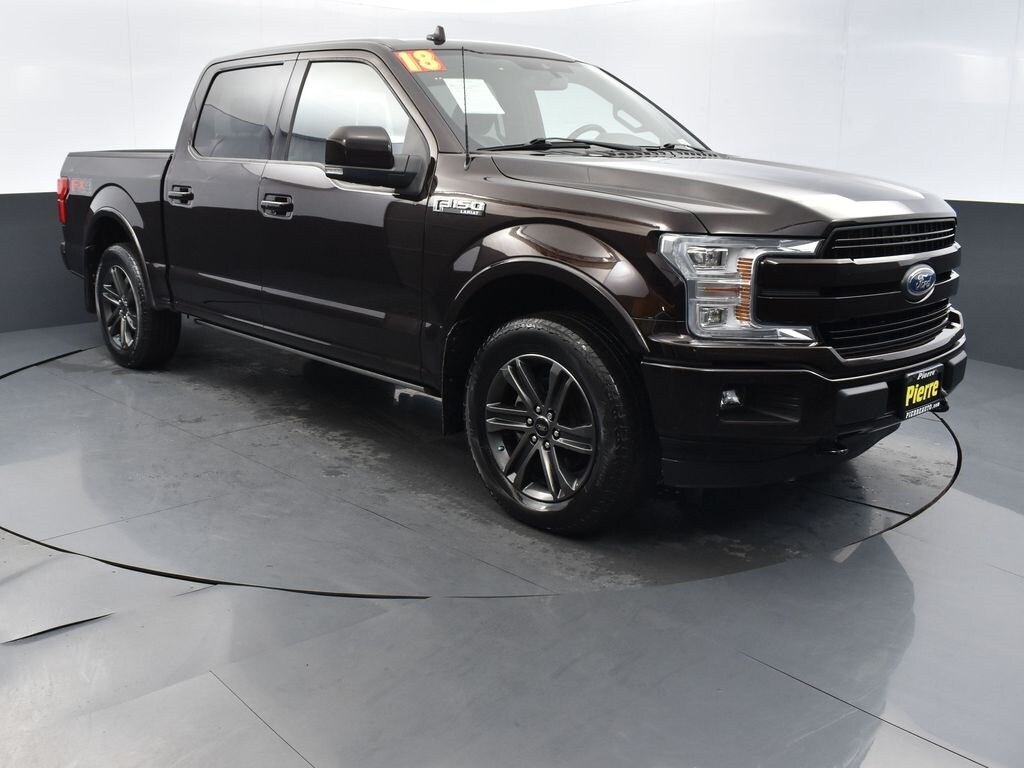 Used 2018 Ford F-150 Lariat Truck SuperCrew Cab