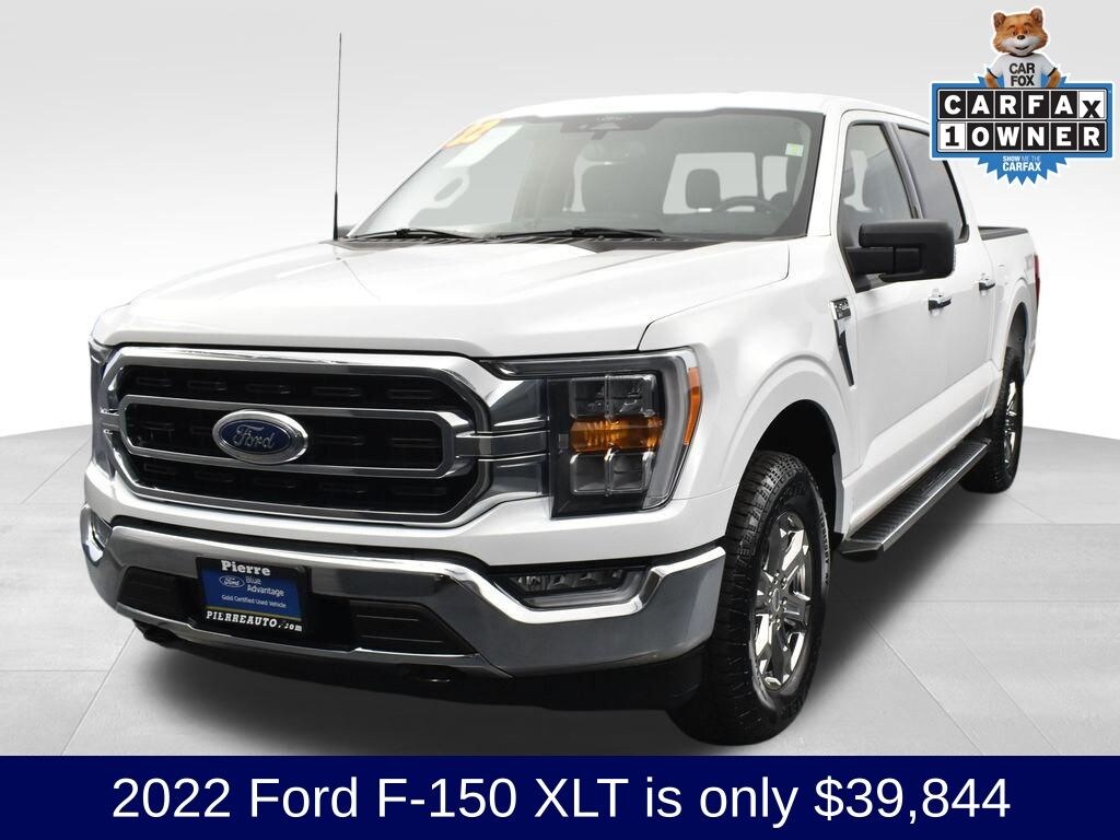 Used 2022 Ford F-150 XLT Truck SuperCrew Cab