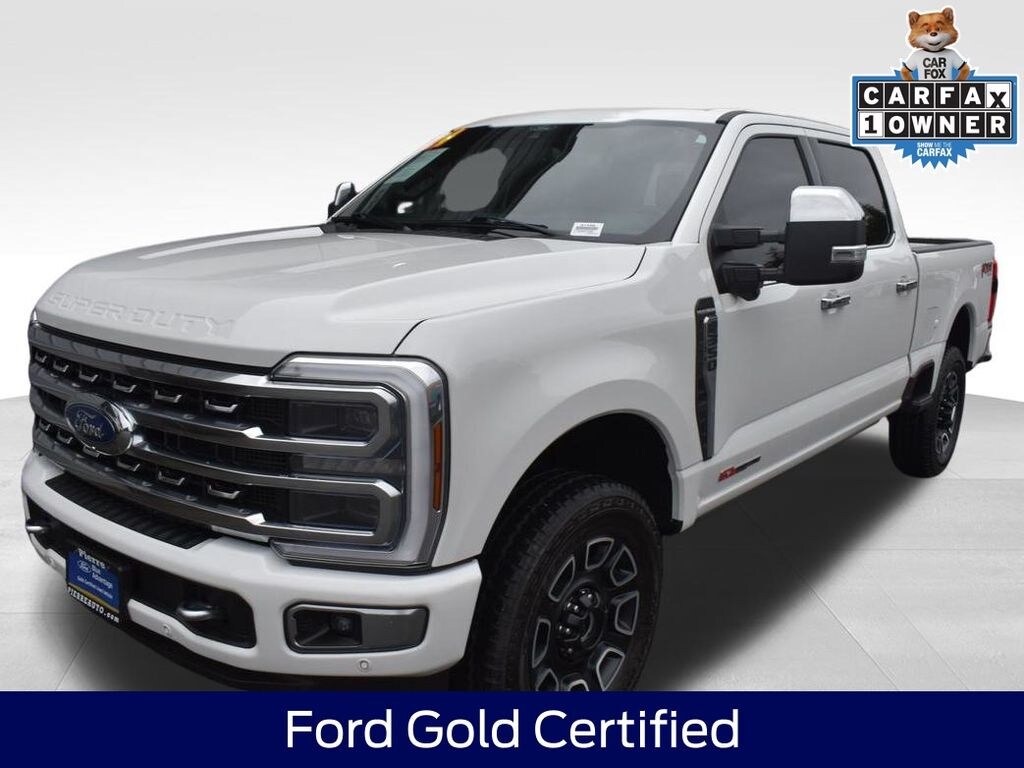 Certified 2024 Ford F-350SD Platinum Truck Crew Cab