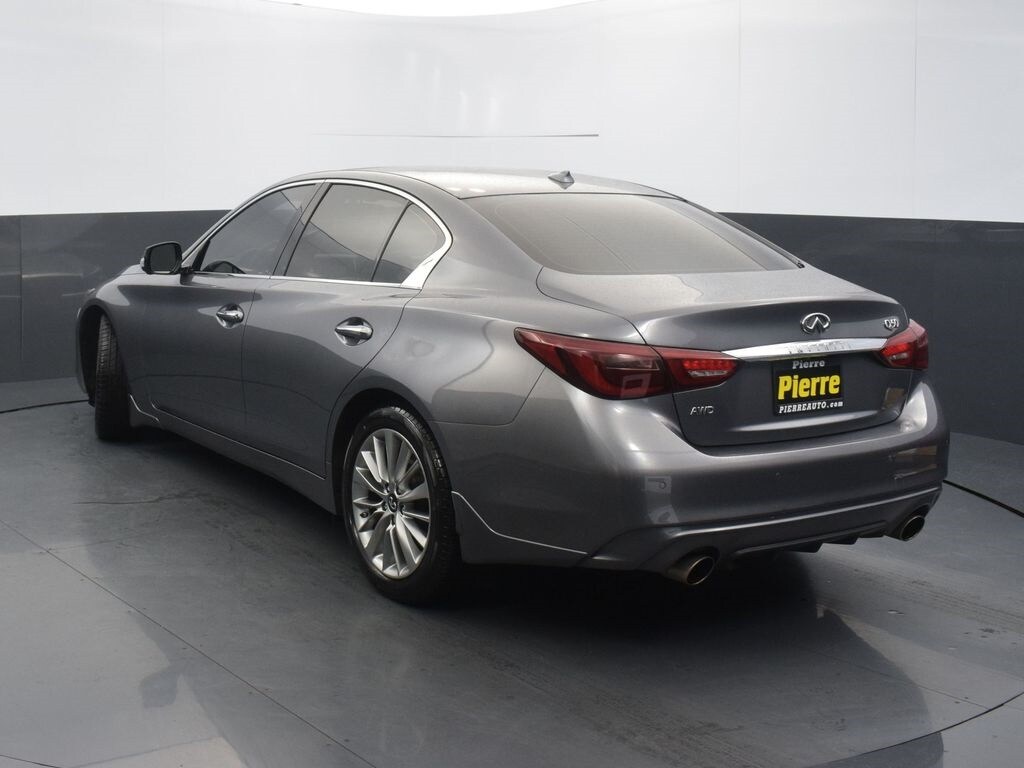 Used 2022 INFINITI Q50 Luxe Sedan