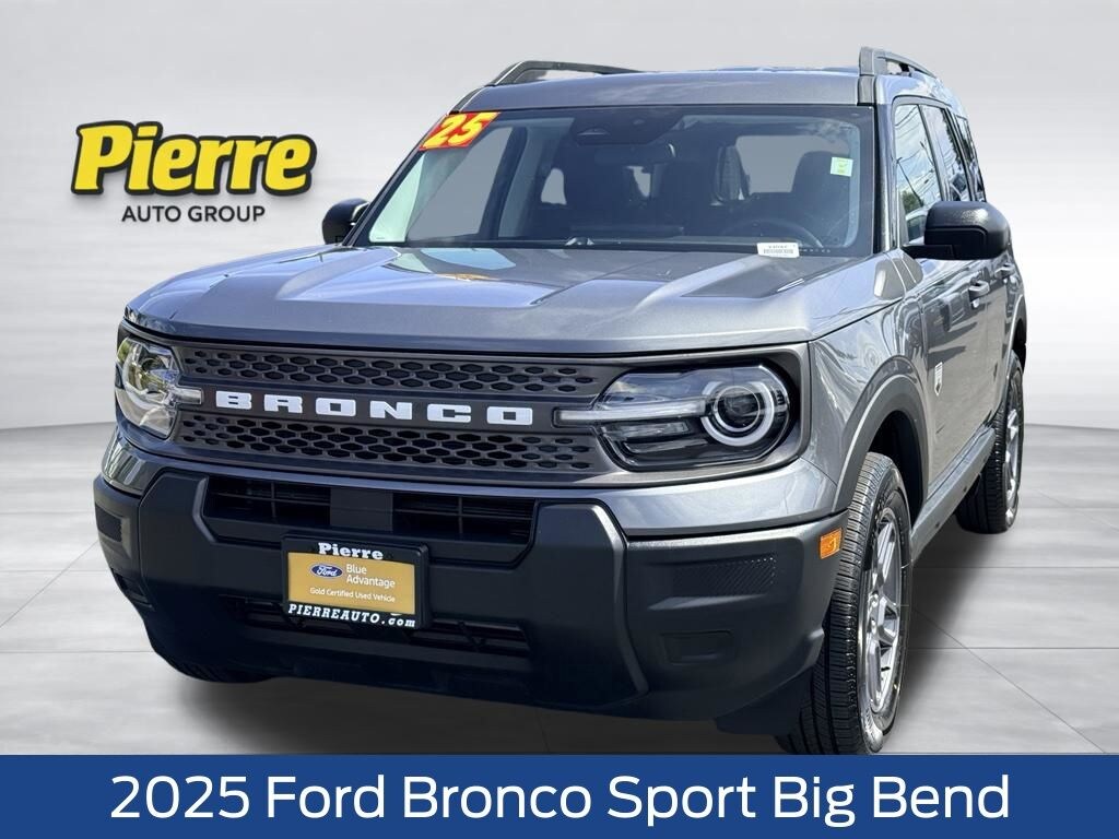 Certified 2025 Ford Bronco Sport Big Bend SUV