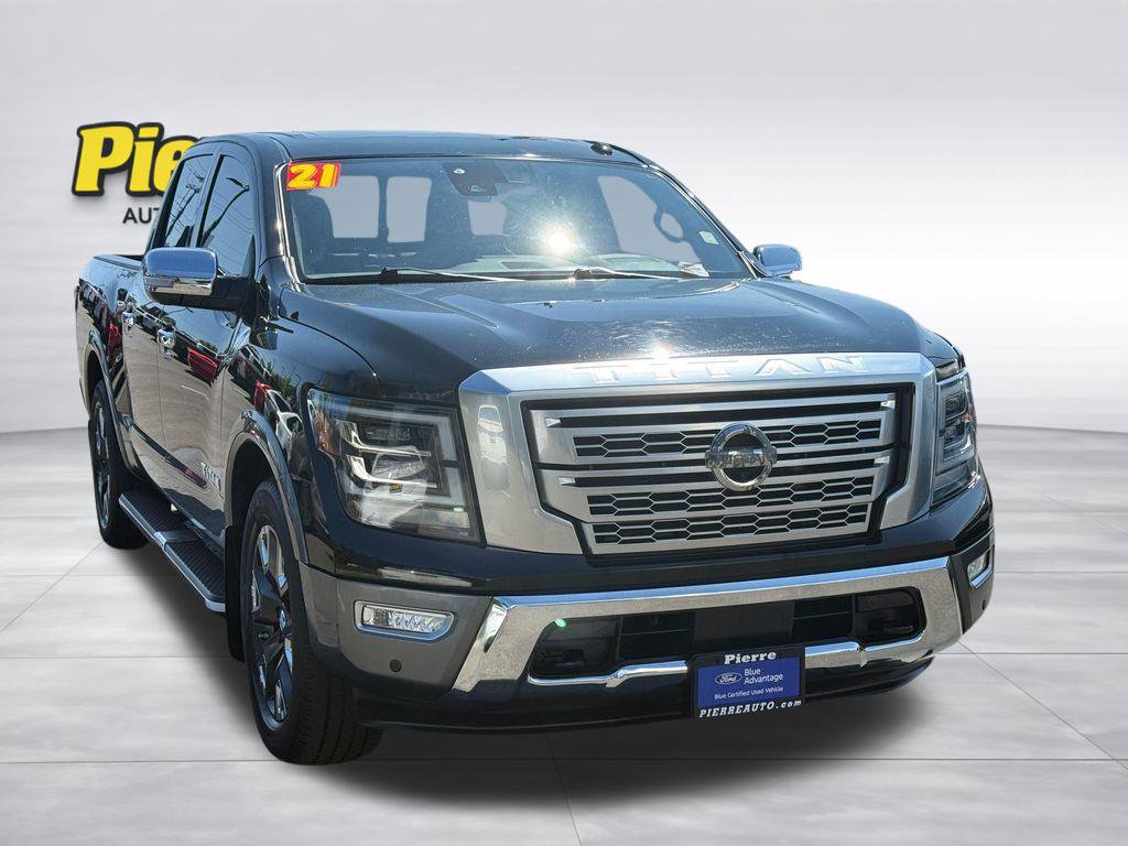 Used 2021 Nissan Titan Platinum Reserve Truck Crew Cab