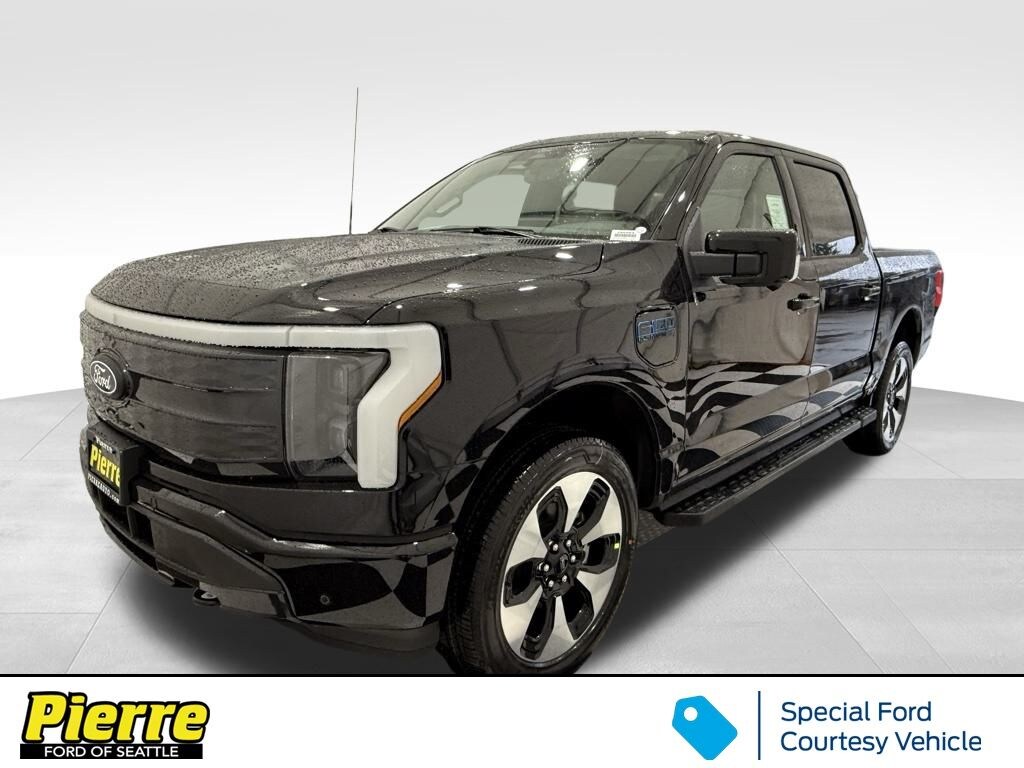 New 2025 Ford F-150 Lightning Platinum Truck SuperCrew Cab