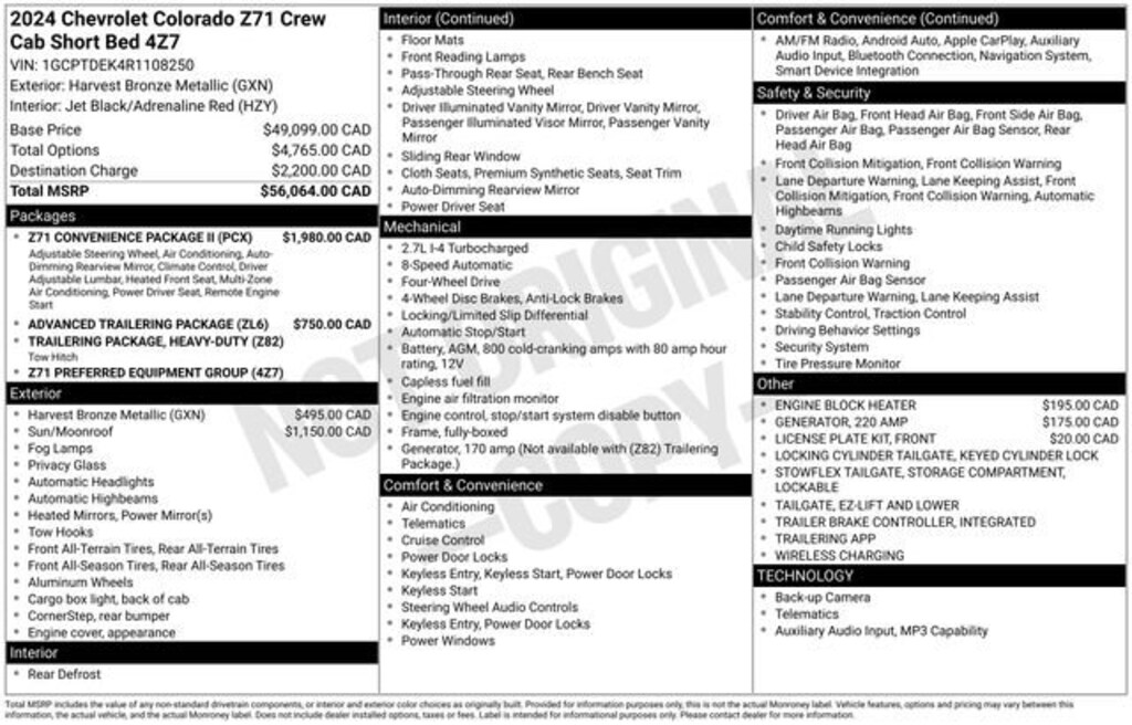 Used 2024 Chevrolet Colorado Z71 Truck