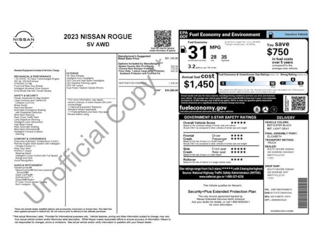 Used 2023 Nissan Rogue SV