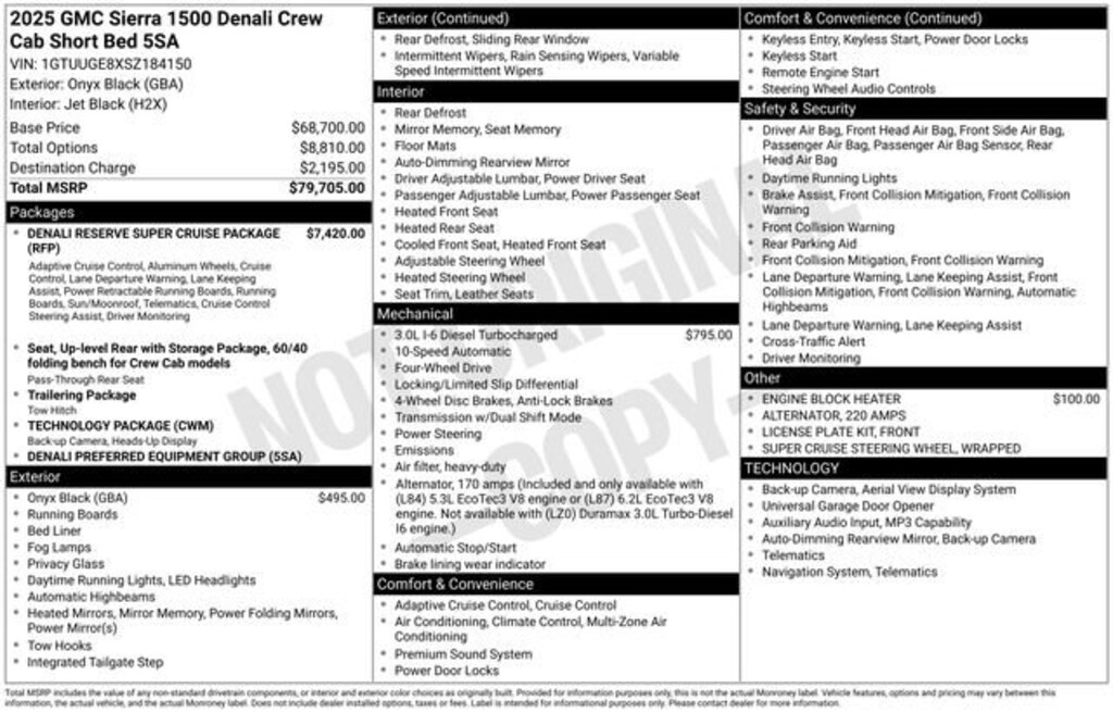 Used 2025 GMC Sierra 1500 Denali Truck