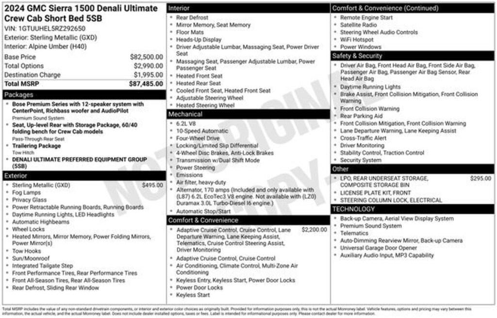 Used 2024 GMC Sierra 1500 Denali Ultimate Truck