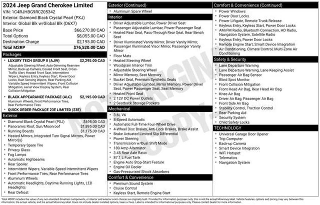Used 2024 Jeep Grand Cherokee Limited