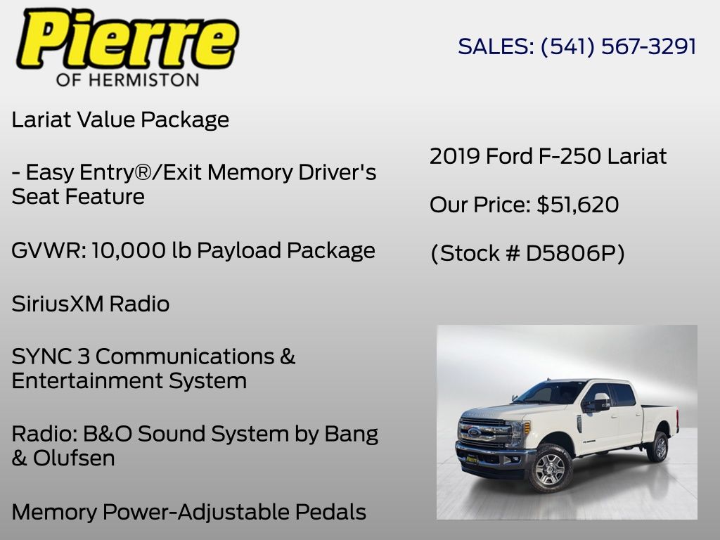 2019 Ford F-250 Super Duty Lariat - Photo 12