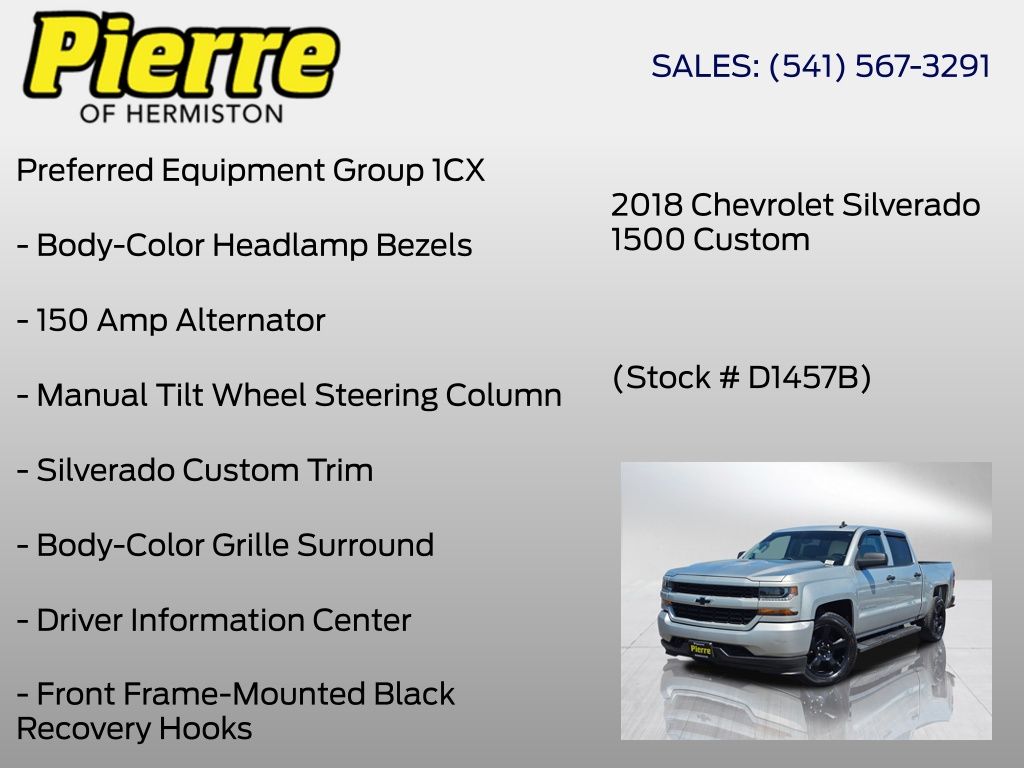 2018 Chevrolet Silverado 1500 Custom - Photo 12