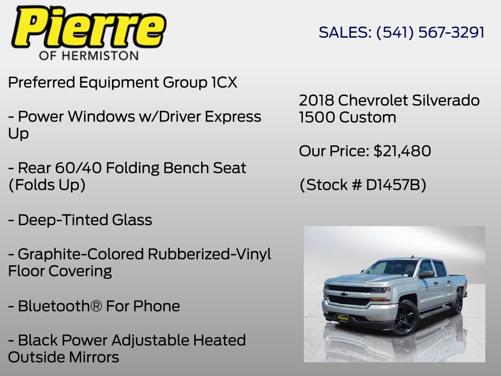 2018 Chevrolet Silverado 1500 Custom - Photo 6