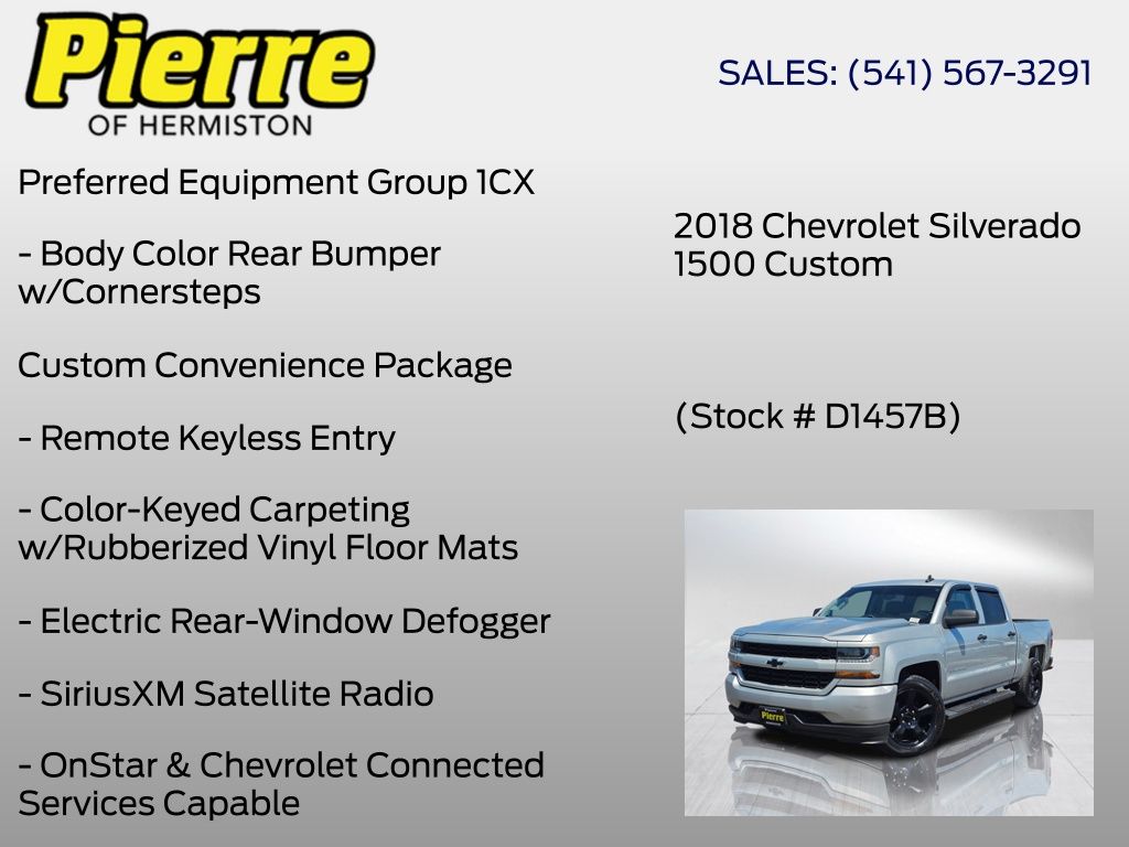 2018 Chevrolet Silverado 1500 Custom - Photo 18