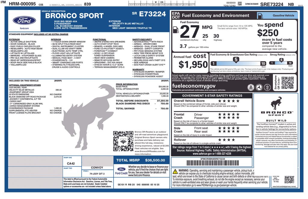 2025 Ford Bronco Sport Big Bend - Photo 31