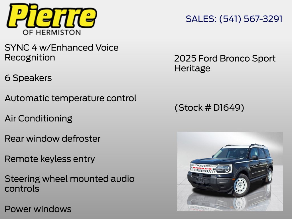 2025 Ford Bronco Sport Heritage - Photo 6