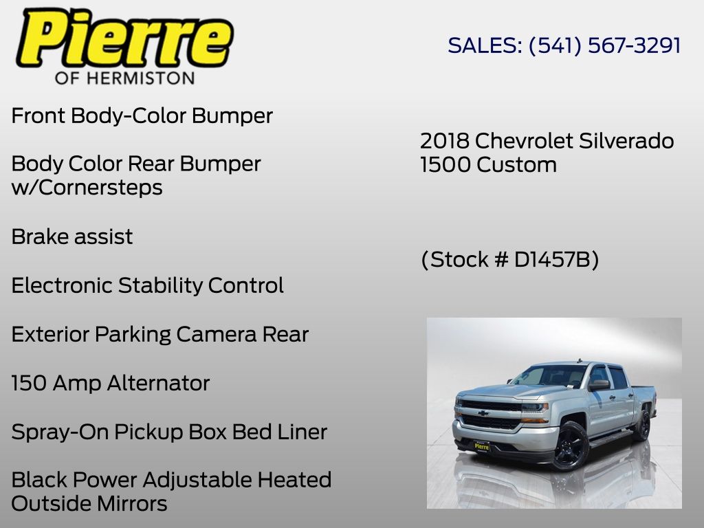 2018 Chevrolet Silverado 1500 Custom - Photo 36