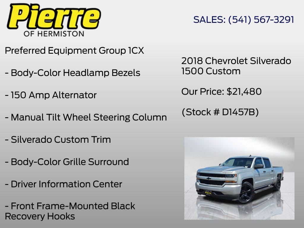 2018 Chevrolet Silverado 1500 Custom - Photo 12