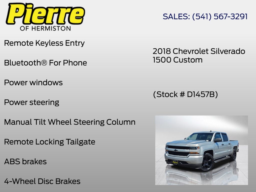 2018 Chevrolet Silverado 1500 Custom - Photo 30