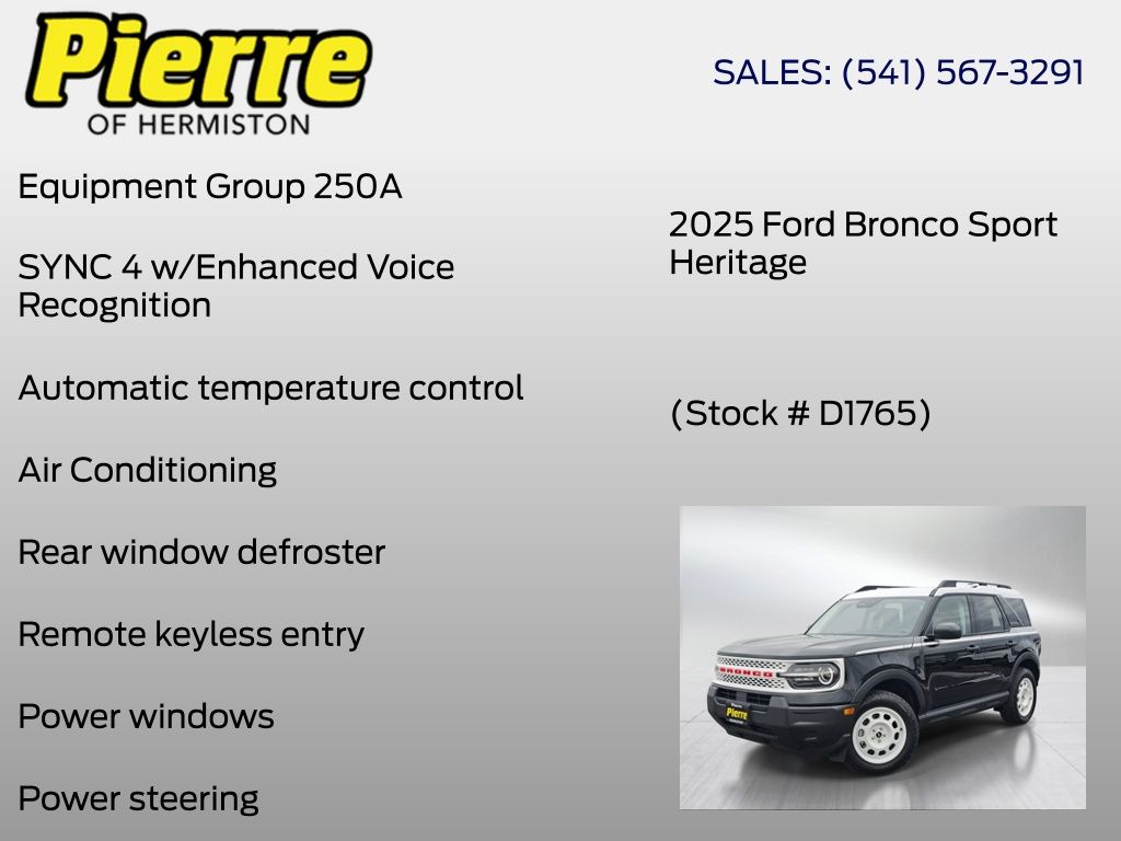 2025 Ford Bronco Sport Heritage - Photo 6