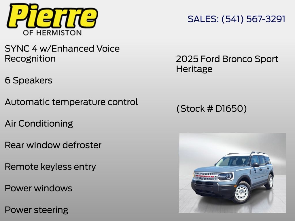 2025 Ford Bronco Sport Heritage - Photo 6