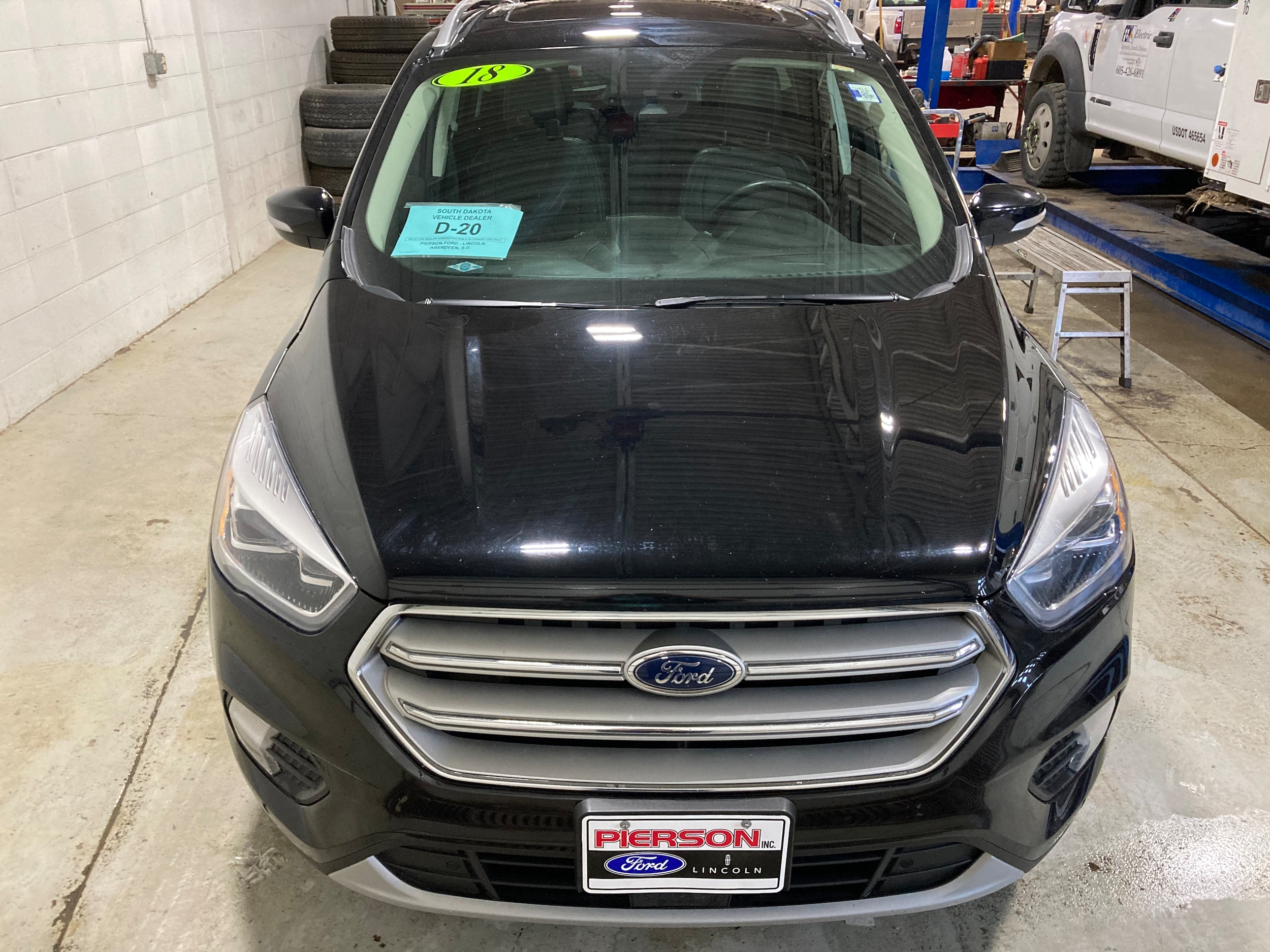 Used 2018 Ford Escape Titanium with VIN 1FMCU9J99JUD21771 for sale in Aberdeen, SD