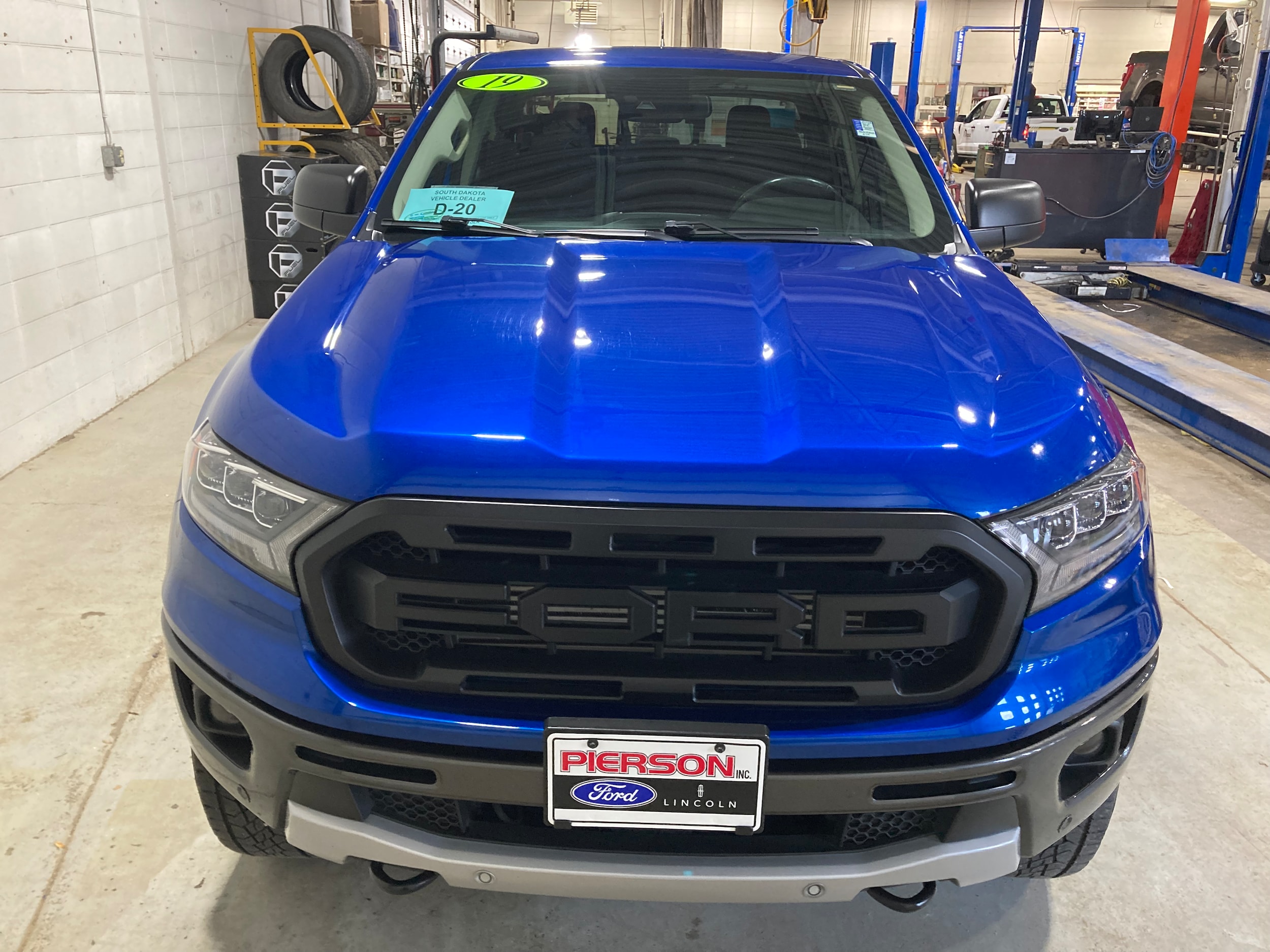 Used 2019 Ford Ranger XLT with VIN 1FTER4FH9KLA34827 for sale in Aberdeen, SD