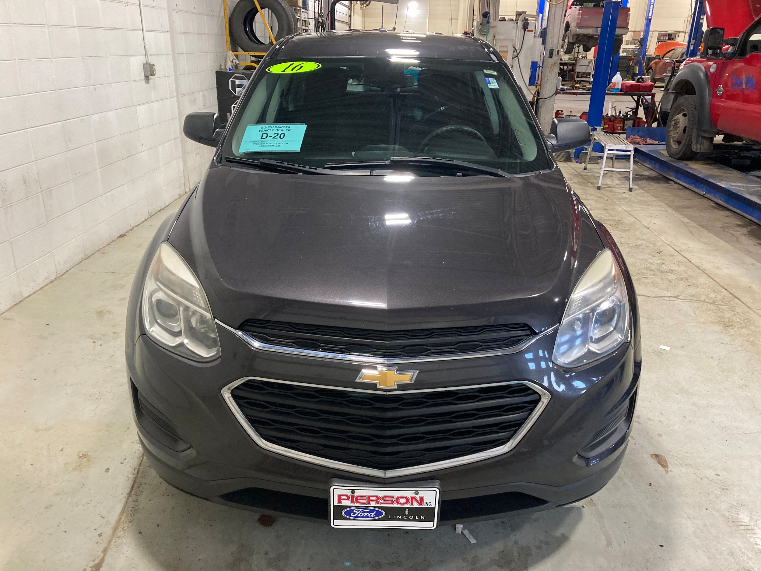 Used 2016 Chevrolet Equinox LS with VIN 2GNFLEEK1G6125302 for sale in Aberdeen, SD