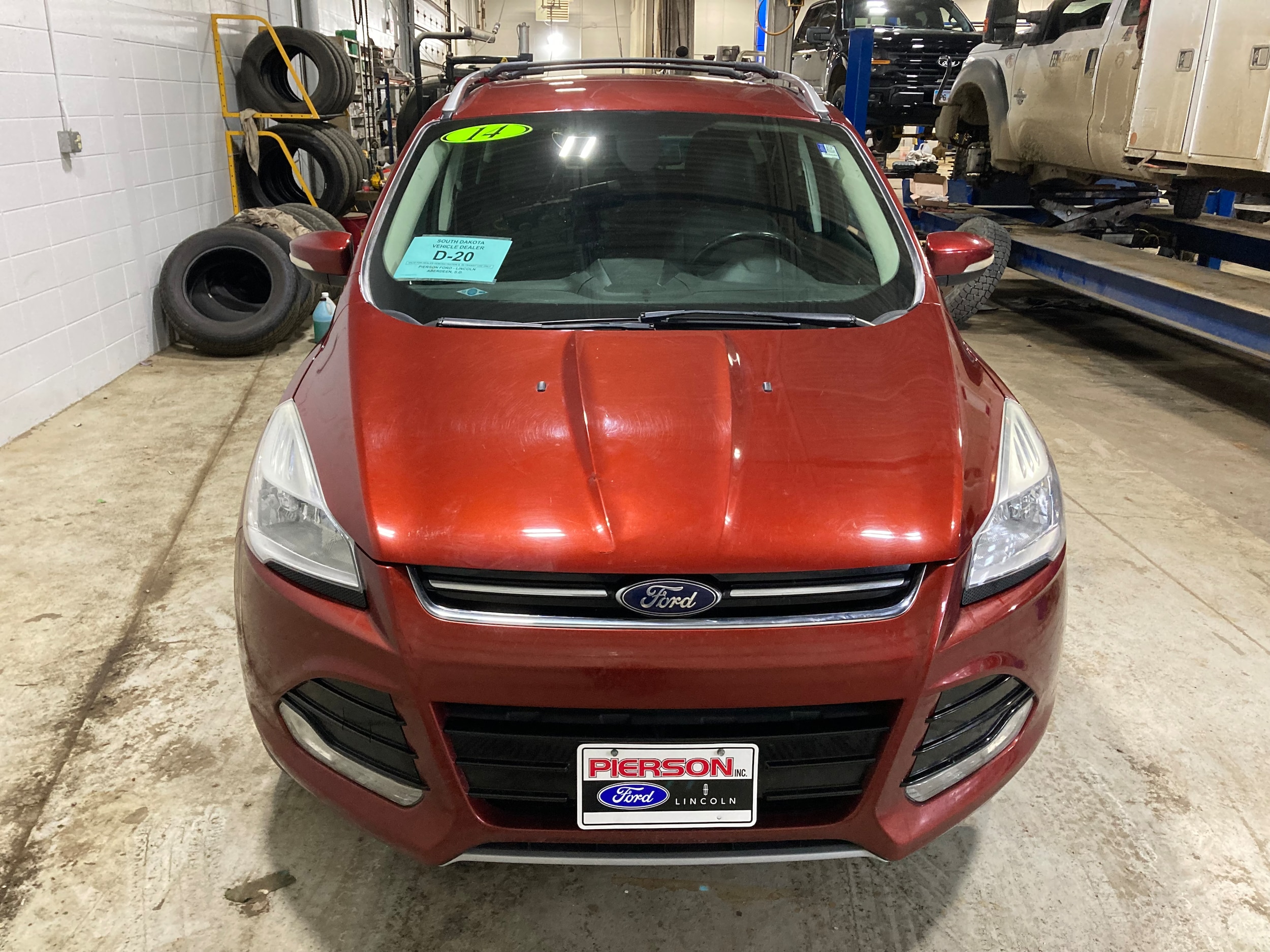 Used 2014 Ford Escape Titanium with VIN 1FMCU9JX3EUB16032 for sale in Aberdeen, SD