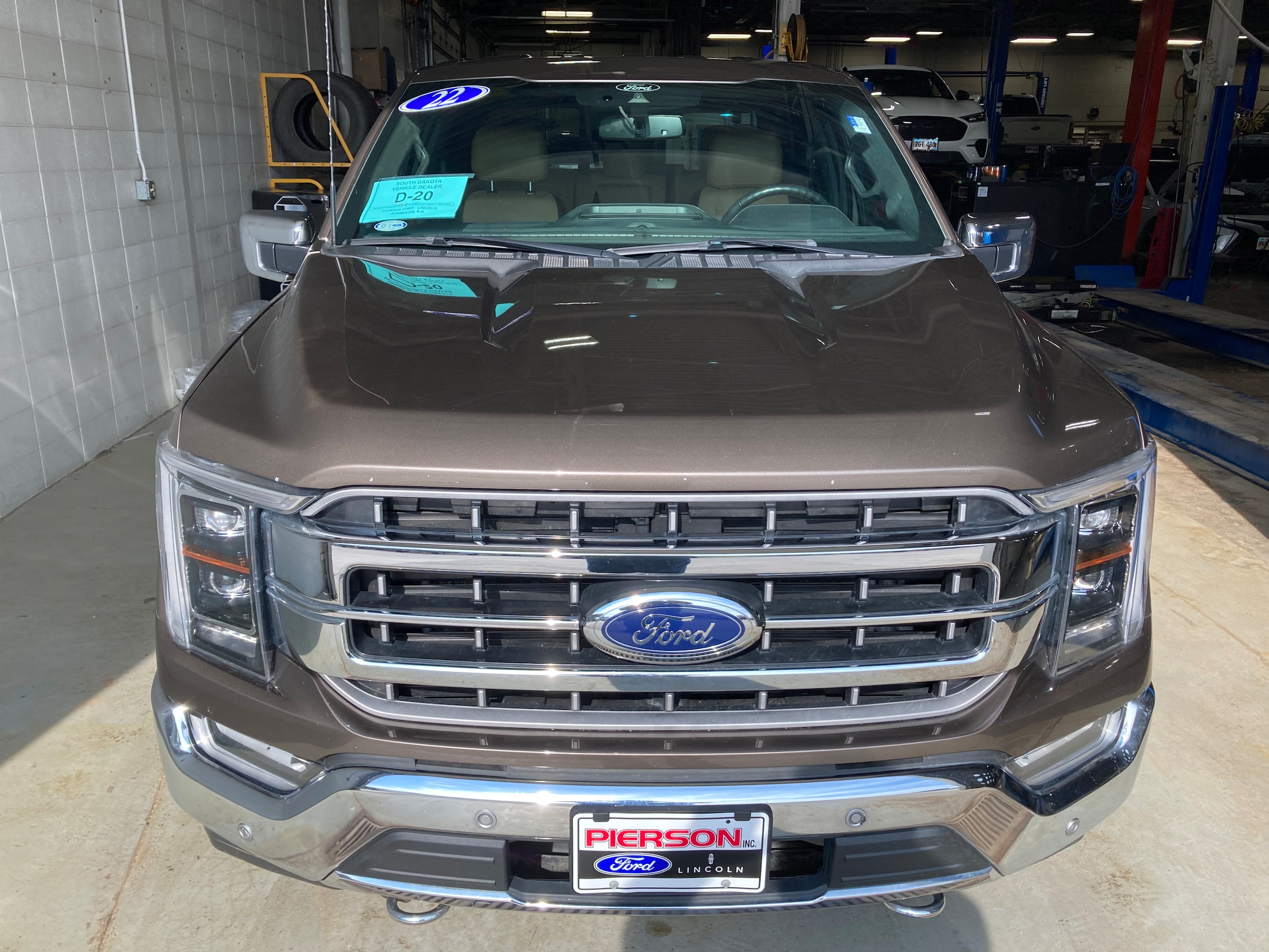 Used 2022 Ford F-150 Lariat with VIN 1FTFW1E58NKD02425 for sale in Aberdeen, SD