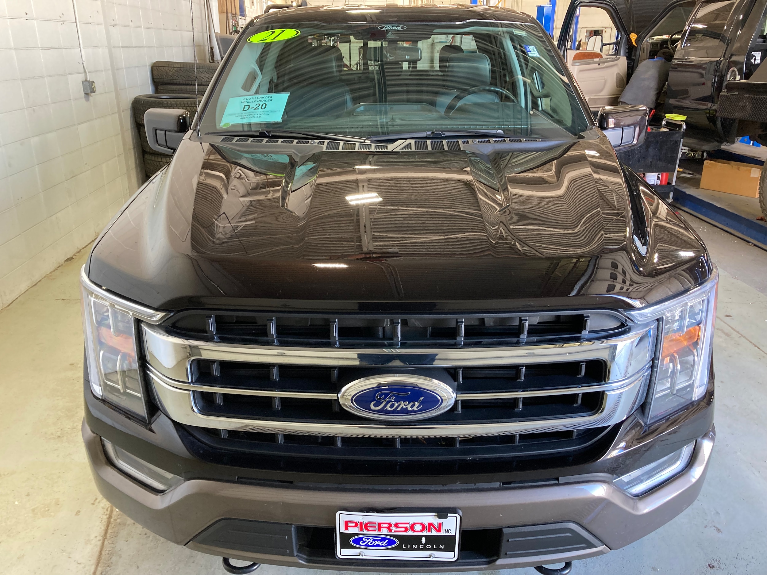 Used 2021 Ford F-150 Lariat with VIN 1FTEW1EP5MFA38875 for sale in Aberdeen, SD
