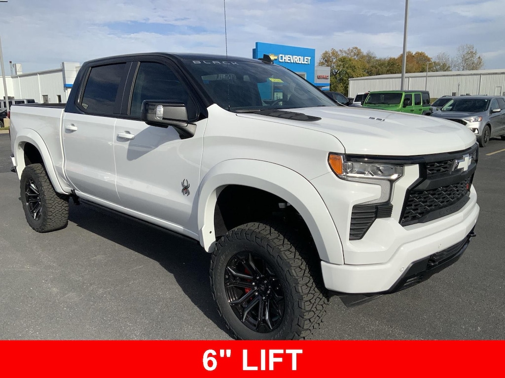 New 2025 Chevrolet Silverado 1500 RST Black Widow Custom Truck