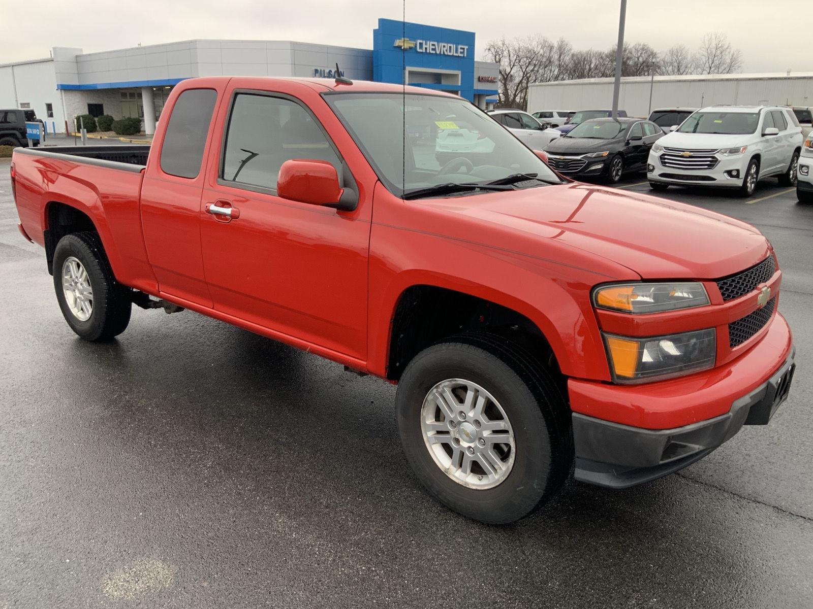 Used 2012 Chevrolet Colorado 1LT with VIN 1GCJTCFE4C8141482 for sale in Clinton, IN