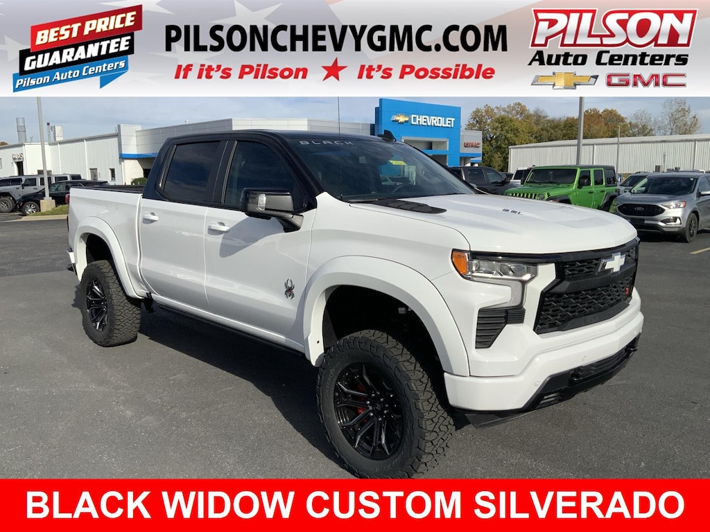New 2025 Chevrolet Silverado 1500 RST Black Widow Custom Truck