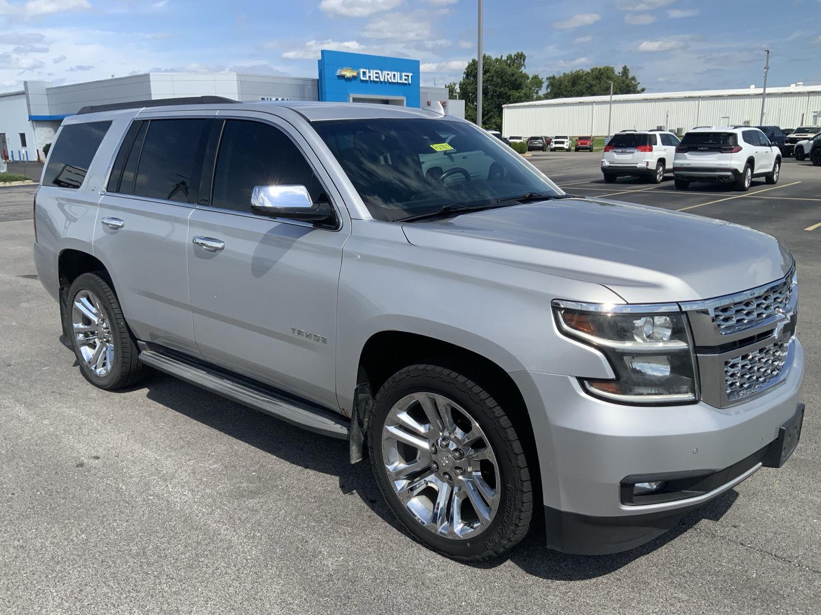 Used 2015 Chevrolet Tahoe LT with VIN 1GNSKBKC3FR575162 for sale in Clinton, IN