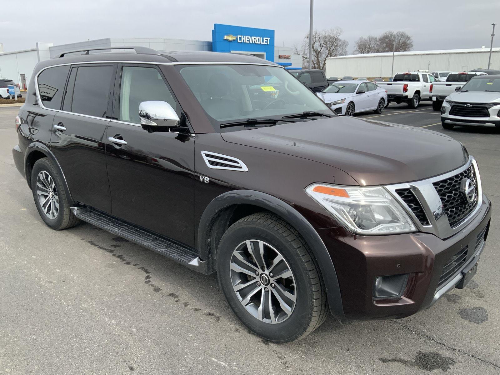 Used 2019 Nissan Armada SL with VIN JN8AY2NC2KX509176 for sale in Clinton, IN
