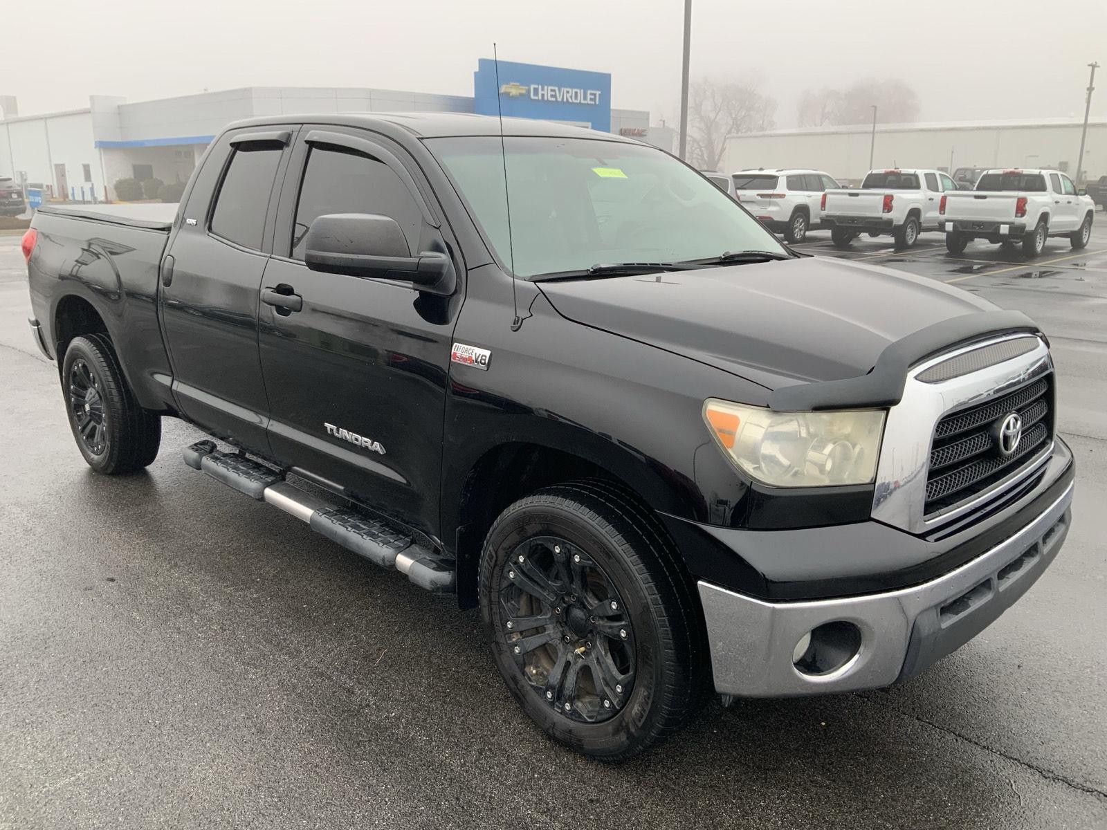 Used 2008 Toyota Tundra SR5 with VIN 5TFBV54128X048824 for sale in Clinton, IN