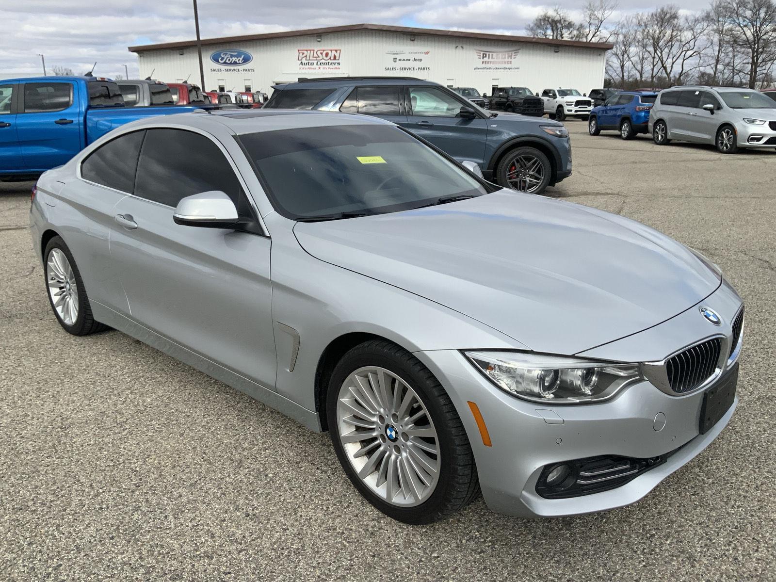 Used 2015 BMW 4 Series 428i with VIN WBA3N5C54FK198241 for sale in Clinton, IN