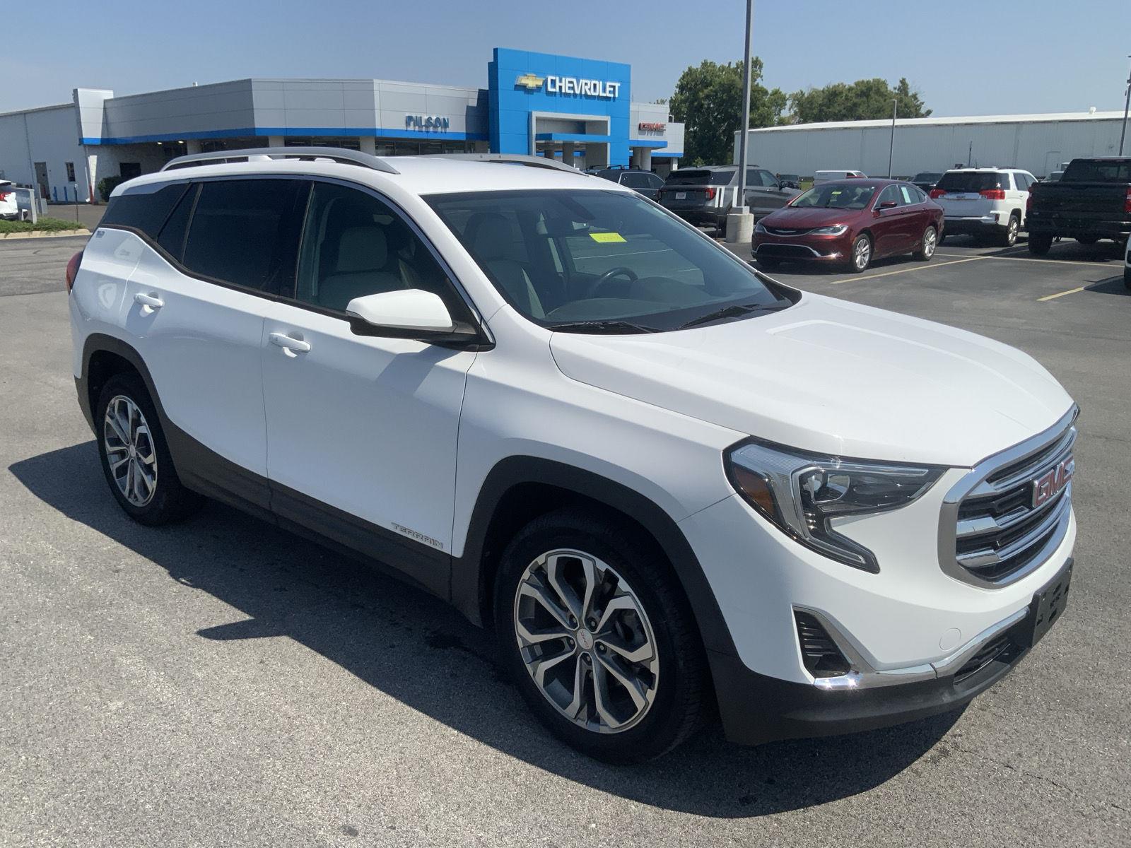 Used 2018 GMC Terrain SLT with VIN 3GKALPEX2JL145866 for sale in Clinton, IN