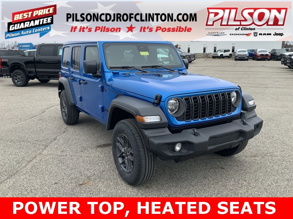 New 2025 Jeep Wrangler For Sale at Pilson Auto Group VIN