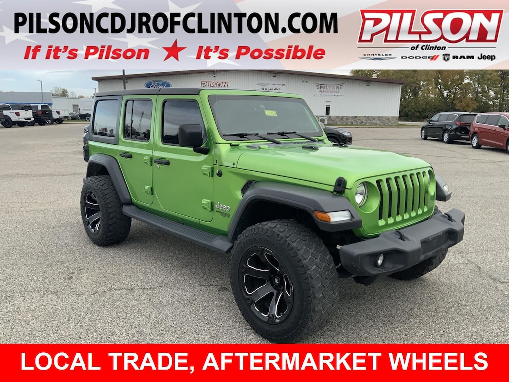 Used 2018 Jeep Wrangler Unlimited Sport SUV