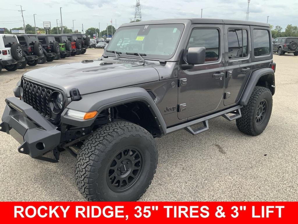 New 2024 Jeep Wrangler Rocky Ridge Willys Edition Sport Utility