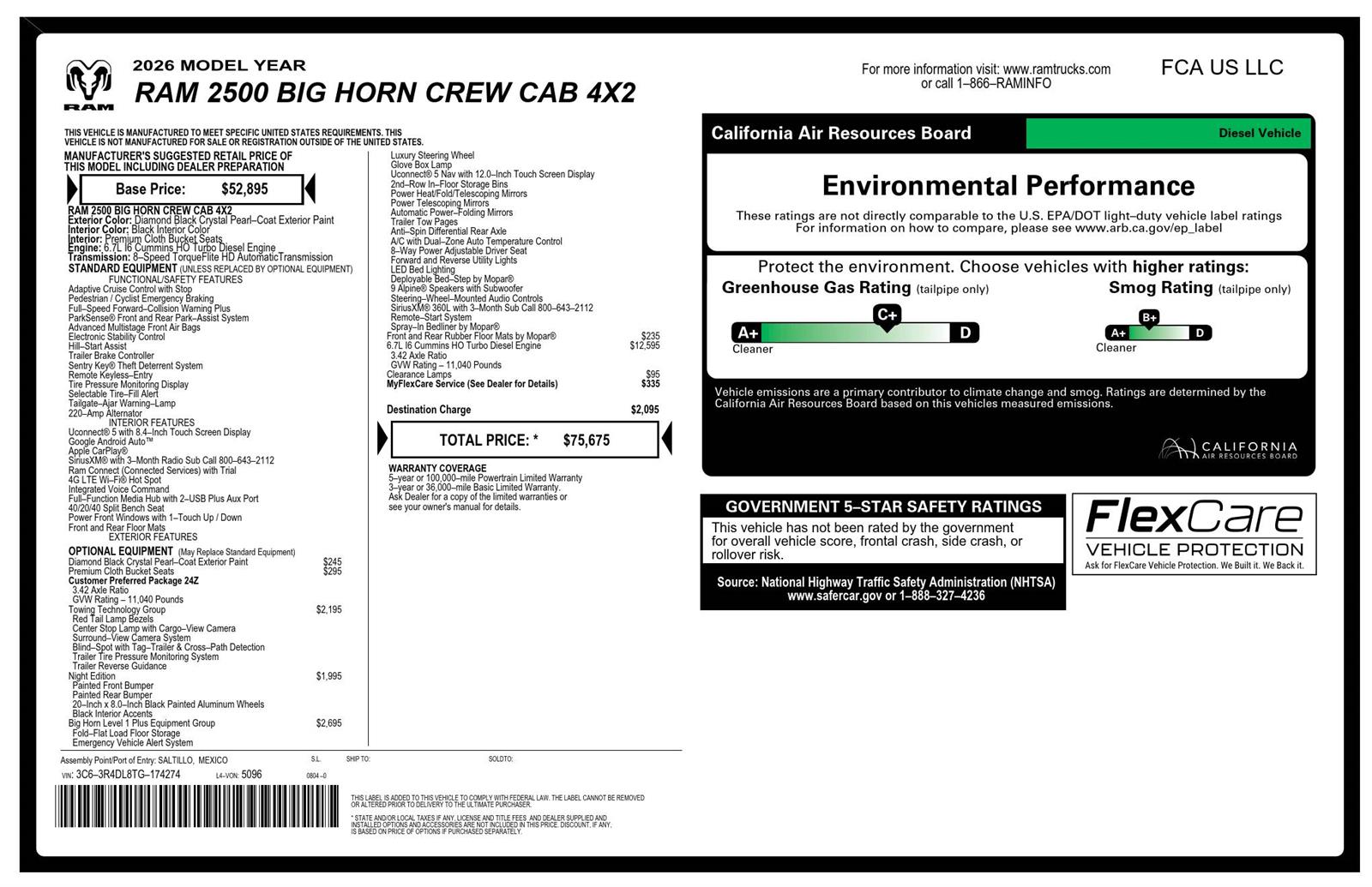 2026 RAM 2500 Big Horn - Photo 73