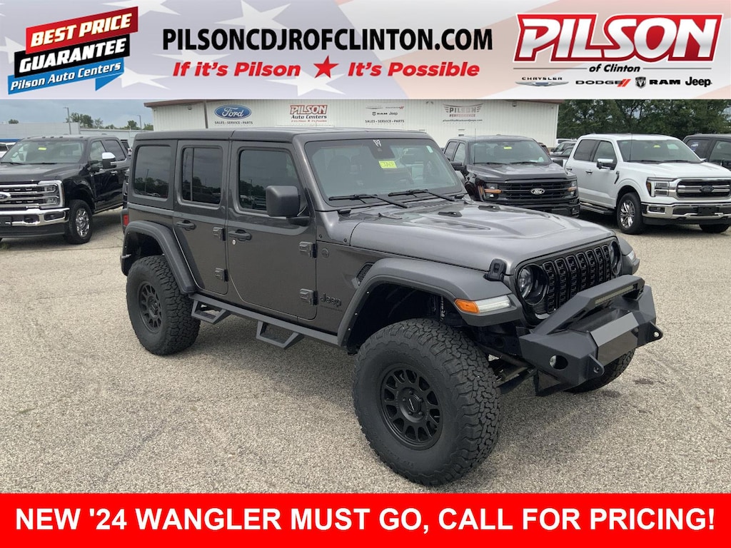 New 2024 Jeep Wrangler Rocky Ridge Willys Edition Sport Utility