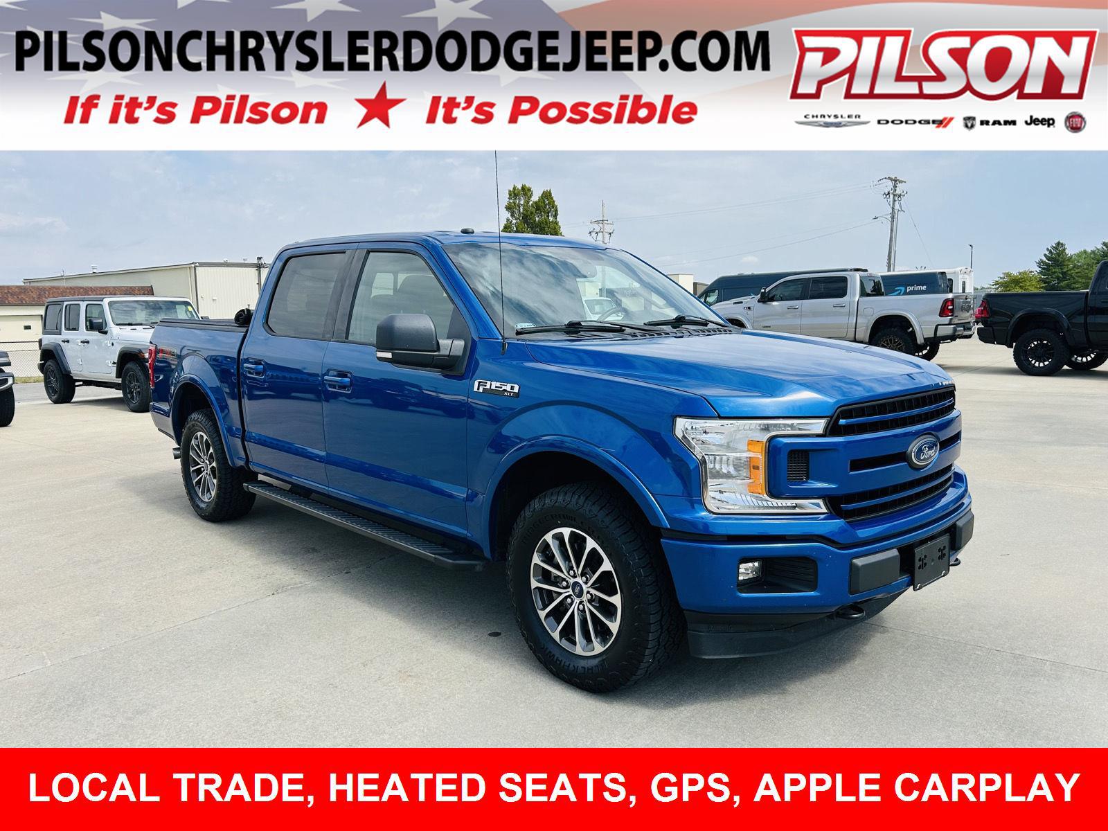 Used 2018 Ford F-150 XLT with VIN 1FTEW1EP3JKF27956 for sale in Mattoon, IL