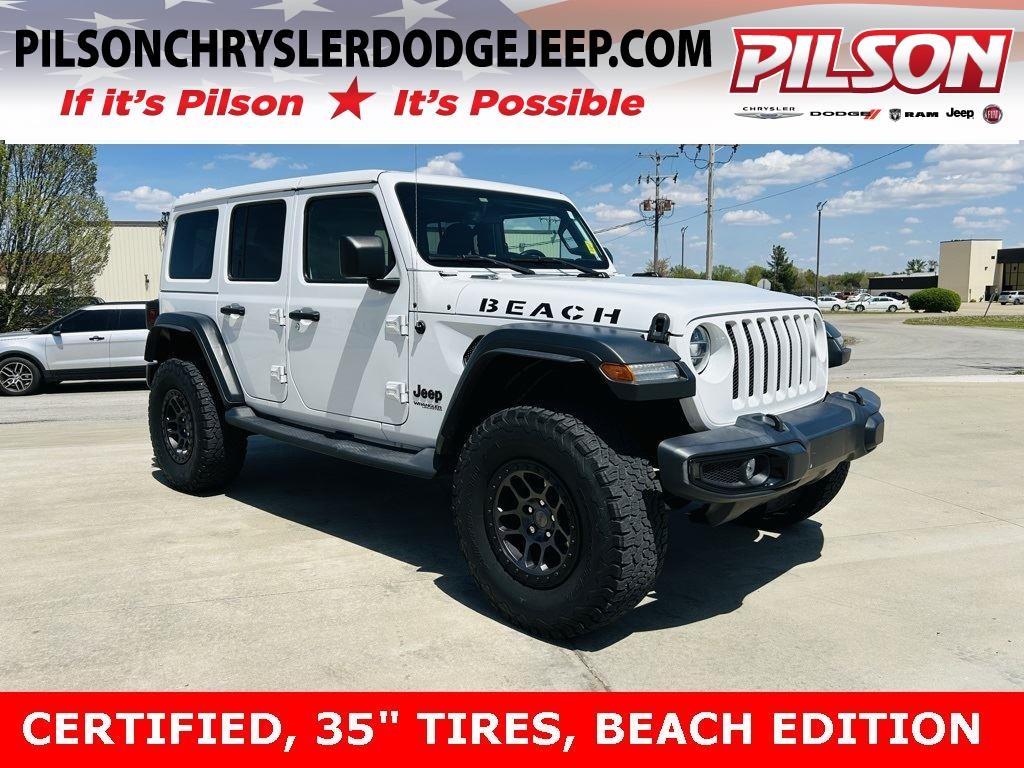 Certified 2022 Jeep Wrangler Unlimited High Tide SUV