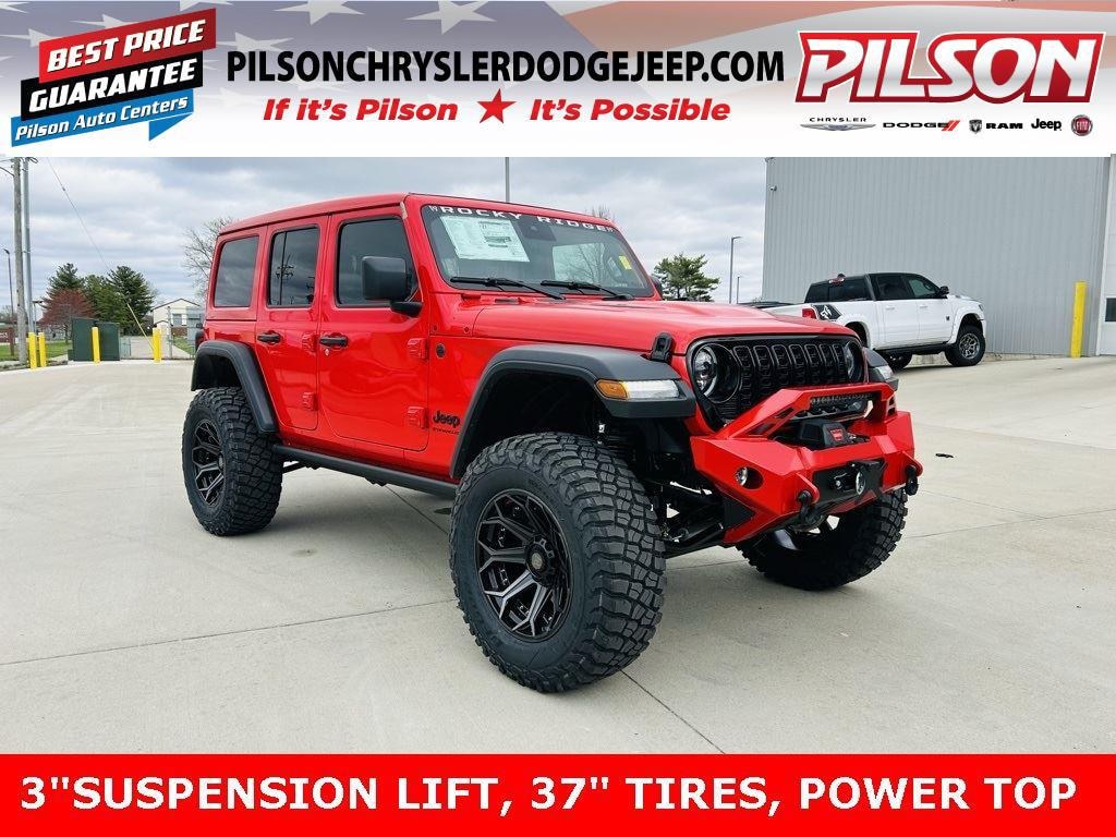 New 2025 Jeep Wrangler 4-Door Willys 4x4 Sport Utility