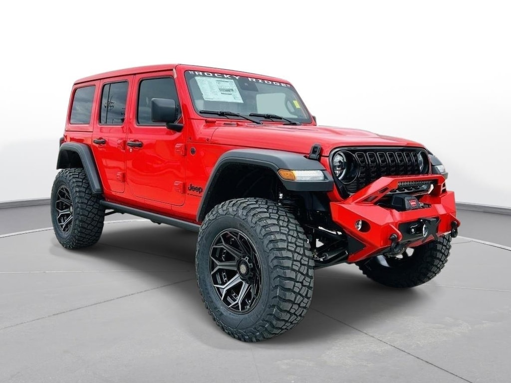 New 2025 Jeep Wrangler 4-Door Willys 4x4 Sport Utility