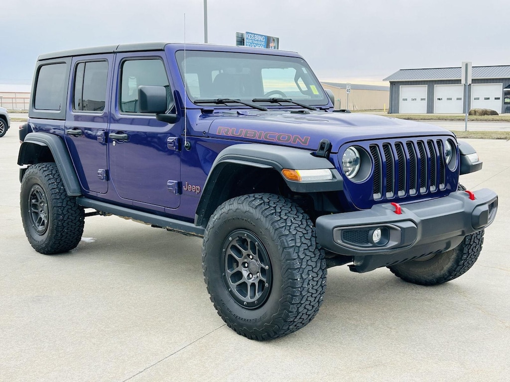 Used 2023 Jeep Wrangler 4-Door Rubicon 4x4 Sport Utility